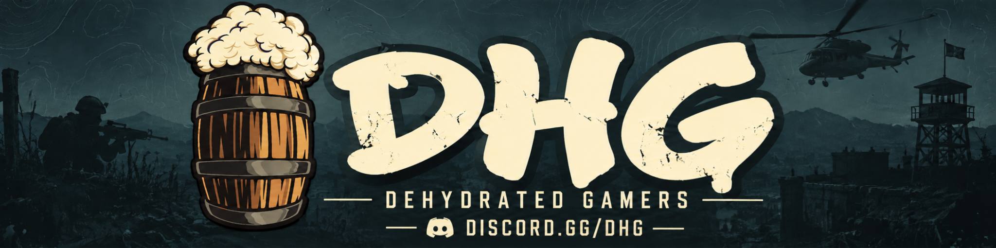 Dehydrated Gamers DHG banner